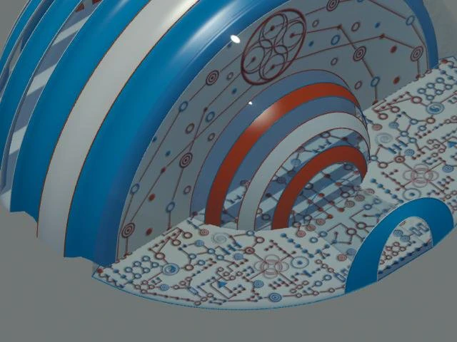 fantastic building 3D Model .c4d .max .obj .3ds .fbx .stl .blend