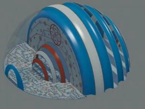 fantastic building 3D Model