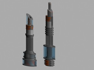 futuristic building 3D मॉडल