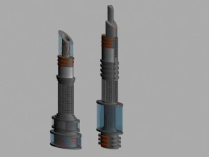 futuristic building 3D Model