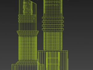 futuristic building 3D Model