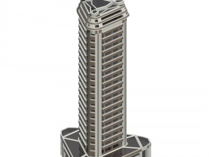skyscraper 1 3D Model