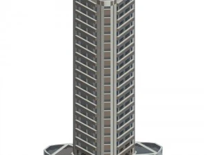 skyscraper 1 3D Model