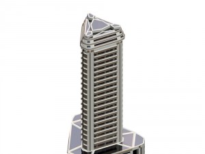 skyscraper 1 3D मॉडल