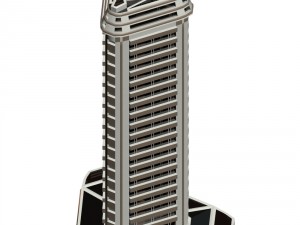 skyscraper 1 3D मॉडल