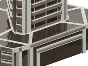 skyscraper 1 3D मॉडल