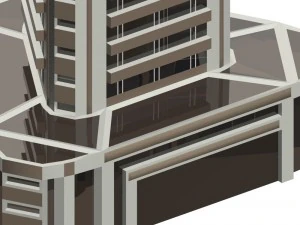 skyscraper 1 3D Model