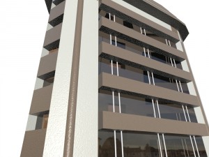 skyscraper 1 3D मॉडल