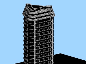 skyscraper 1 3D मॉडल