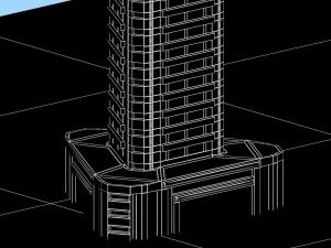 skyscraper 1 3D Model