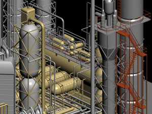 factory 001 3D मॉडल