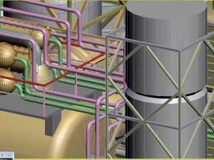 factory 001 3D Model