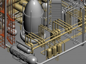 factory 001 3D मॉडल