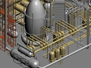 factory 001 3D Model
