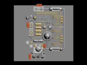 factory 001 3D मॉडल
