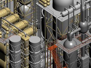 factory 001 3D मॉडल