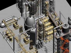 factory 001 3D मॉडल