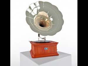 old phonograph 3D Model