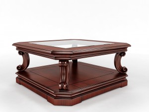 rectangular coffee table 3D Model