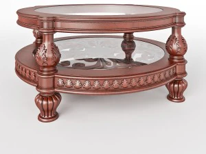 round coffee table 3D Model
