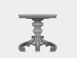 high coffee table Modelo 3D