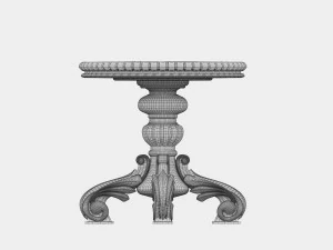 tavolino alto Modello 3D