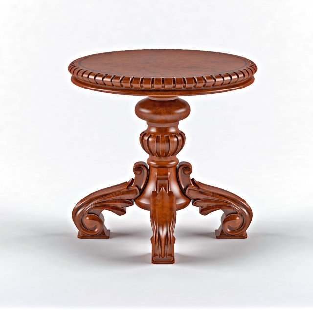 high coffee table Modelo 3D .c4d .max .obj .3ds .fbx .stl .blend 