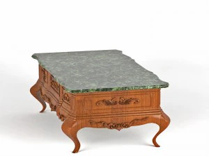 stolik kawowy w stylu klasycznym Model 3D