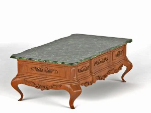 coffee table in classic style 3D Model