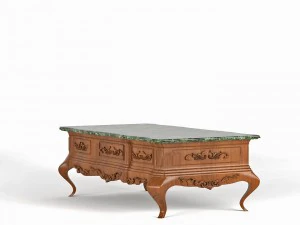 coffee table in classic style 3D Model