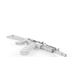 akc 74 3D Model