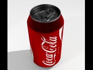 coca cola can 3D Модель