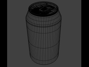 coca cola can 3D Модель