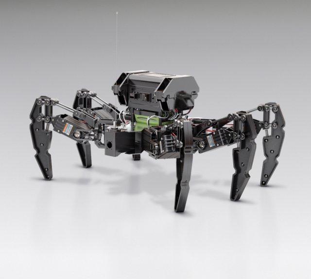 japanese hexapod robot kondo kmr-m6 3D-Modell .c4d .max .obj .3ds .fbx .stl .blend 