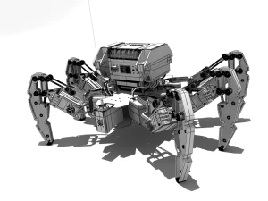 japanese hexapod robot kondo kmr-m6 3D Model