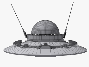 lego ufo Modèle 3D