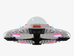 lego ufo Modèle 3D
