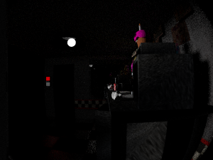 five nights at freddys 1 office model 3D मॉडल