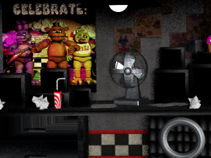 five nights at freddys 1 office model 3D मॉडल