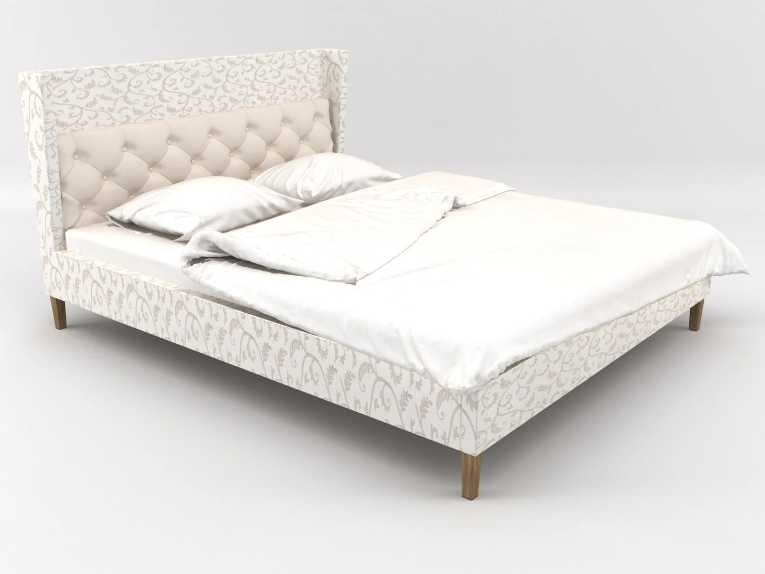 bedstand 1 3D Model .c4d .max .obj .3ds .fbx .stl .blend