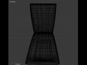 wave chair Modello 3D