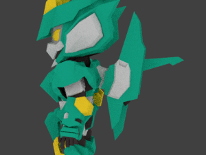 super mecha 1 - bysreg Modello 3D