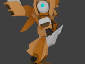 super mecha 2 - gorean 3D Model
