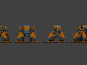 超级机甲5-索谢克 3D 模型