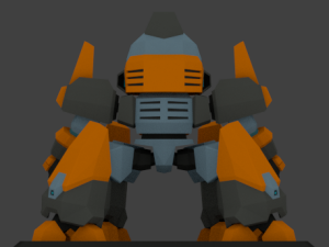 super mecha 5 - soshek 3D Model