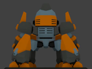 super mecha 5 - soshek 3D Model