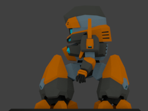 super mecha 5 - soshek 3D Model