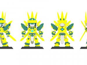 super mecha 6 - dhays 3D Model