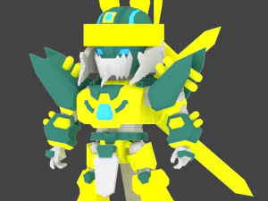 super mecha 6 - dhays 3D Model