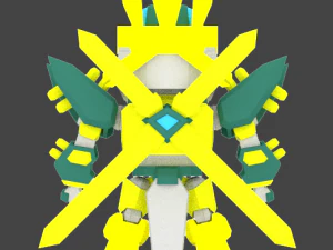 super mecha 6 - dhays 3D Model